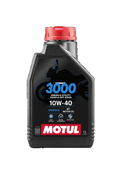 MOTUL Motorový olej 3000 10W-40 4T 1 l  (107672)