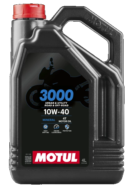 MOTUL Motorový olej 3000 10W-40 4T 4 l  (107693)