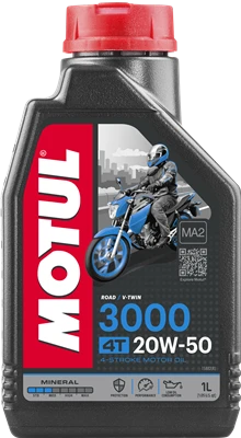 MOTUL Motorový olej 3000 20W-50 4T 1 l  (107318)