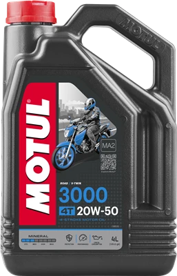 MOTUL Motorový olej 3000 20W-50 4T 4 l  (107319)