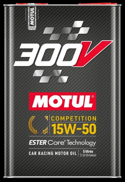MOTUL Motorový olej 300V COMPETITION 15W-50 5 l  (110861)