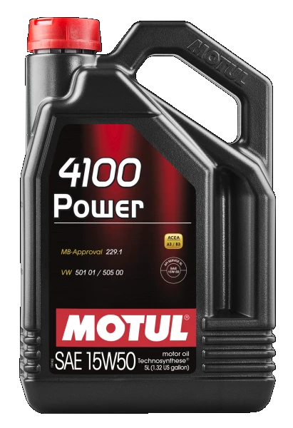 MOTUL Motorový olej 4100 POWER 15W-50 5 l  (100273)