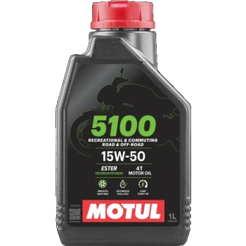 MOTUL Motorový olej 5100 15W-50 4T 1 l  (104080)