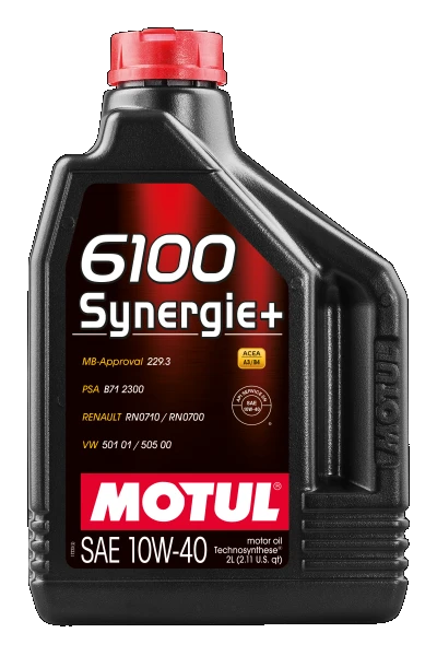 MOTUL Motorový olej 6100 SYNERGIE+ 10W-40 2 l  (101488)