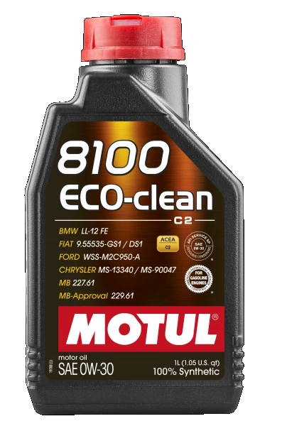 MOTUL Motorový olej 8100 ECO-CLEAN 0W-30 1 l  (102888)