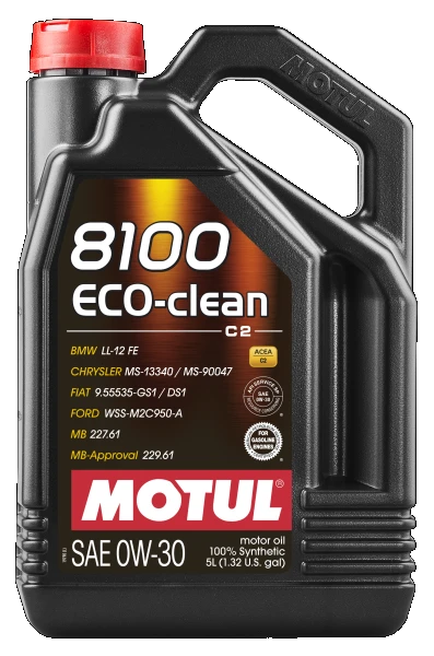 MOTUL Motorový olej 8100 ECO-CLEAN 0W-30 5 l  (102889)