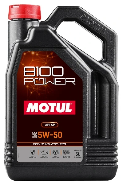 MOTUL Motorový olej 8100 POWER 5W-50 5 l  (111812)