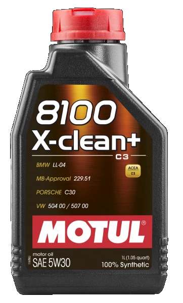 MOTUL Motorový olej 8100 X-CLEAN+ 5W-30 1 l  (106376)