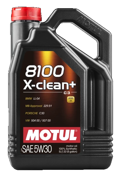 MOTUL Motorový olej 8100 X-CLEAN+ 5W-30 5 l  (106377)