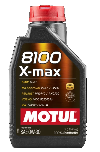 MOTUL Motorový olej 8100 X-MAX 0W-30 1 l  (106569)