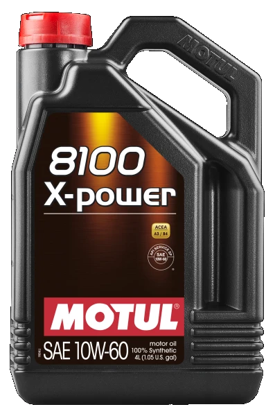 MOTUL Motorový olej 8100 X-POWER 10W-60 4 l  (106143)