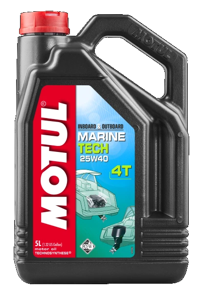 MOTUL Motorový olej MARINE TECH 4T 25W-40 5 l  (107716)