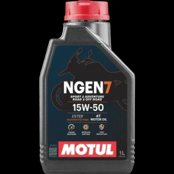 MOTUL Motorový olej NGEN 7 15W-50 4T 1 l  (111824)