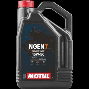 MOTUL Motorový olej NGEN 7 15W-50 4T 4 l  (111825)
