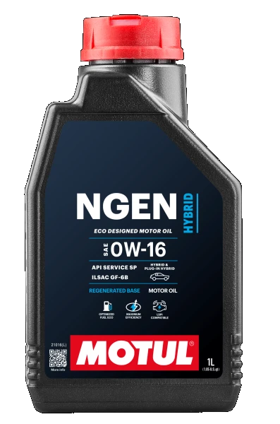 MOTUL Motorový olej NGEN HYBRID 0W-16 1 l  (111886)