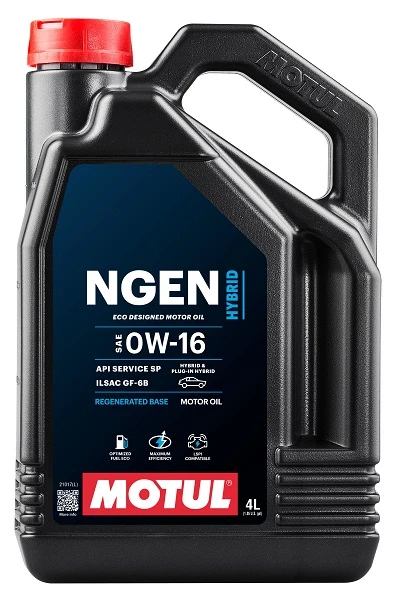 MOTUL Motorový olej NGEN HYBRID 0W-16 4 l  (111887)