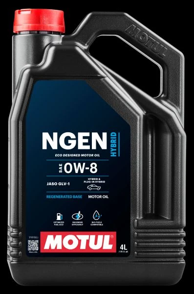 MOTUL Motorový olej NGEN HYBRID 0W-8 4 l  (111845)