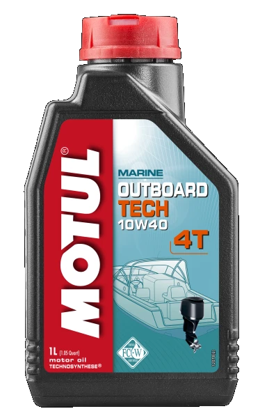 MOTUL Motorový olej OUTBOARD TECH 4T 10W-40 1 l  (106397)