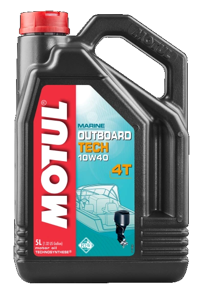 MOTUL Motorový olej OUTBOARD TECH 4T 10W-40 5 l  (106354)