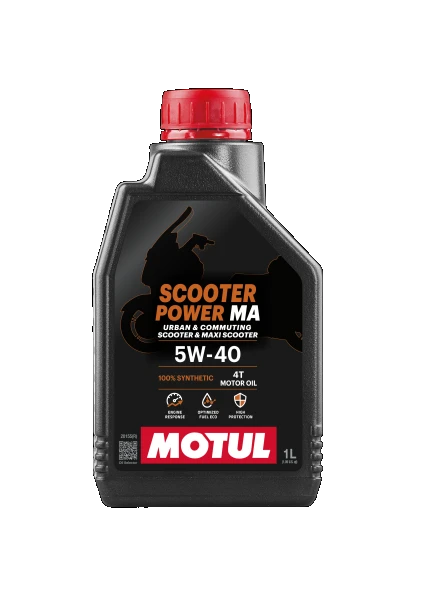 MOTUL Motorový olej SCOOTER POWER 4T 5W-40 MA 1 l  (105958)