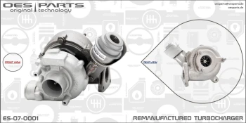 OES PARTS Dmychadlo, plnění Product line OES-PARTS  (ES-07-0001)
