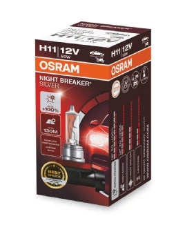 OSRAM Zarovka, dalkovy svetlomet NIGHT BREAKER® SILVER  (64211NBS)