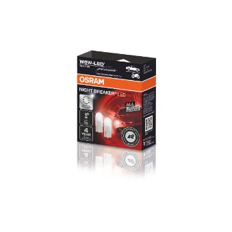 OSRAM Žárovka, osvětlení interiéru NIGHT BREAKER LED W5W  (2825DWNB-2HFB)