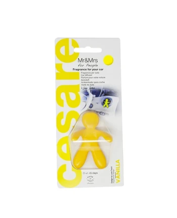 Osvěžovač Mr&Mrs Fragrance CESARE Vanilla Žlutý amJCESBS04