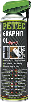 PETEC Grafitový sprej GRAPHITE OIL SPRAY  (72250)