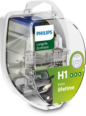 PHILIPS Zarovka, dalkovy svetlomet LongLife EcoVision  (12258LLECOS2)