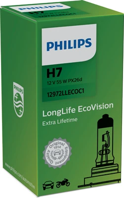 PHILIPS Zarovka, dalkovy svetlomet LongLife EcoVision  (12972LLECOC1)