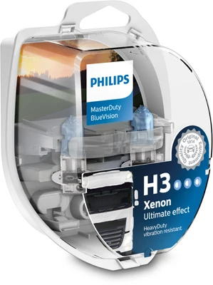 PHILIPS Zarovka, dalkovy svetlomet MasterDuty BlueVision  (13336MDBVS2)