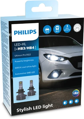 PHILIPS Zarovka, dalkovy svetlomet Ultinon Pro3022 LED-HL  (11005U3022X2)
