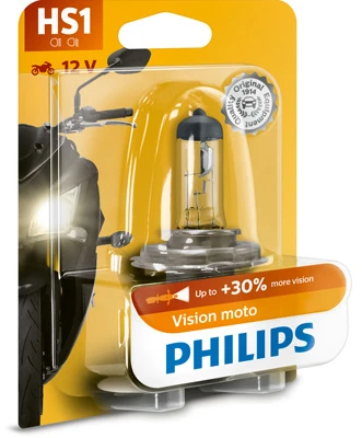 PHILIPS Zarovka, dalkovy svetlomet Vision moto  (12636BW)