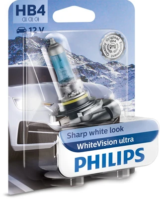 PHILIPS Zarovka, dalkovy svetlomet WhiteVision ultra  (9006WVUB1)