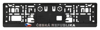 Podložka pod SPZ 3D ČR VLAJKA 91540