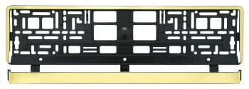 Podložka pod SPZ GOLD STRIP 91572