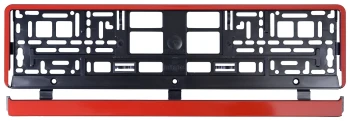Podložka pod SPZ RED STRIP 91568