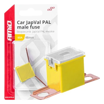 AMiO Pojistky JAPVAL PAL samec 48mm 60A  | 03421