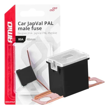 AMiO Pojistky JAPVAL PAL samec 48mm 80A  | 03423