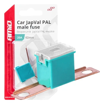 AMiO Pojistky JAPVAL PAL samec 62mm 20A  | 03426