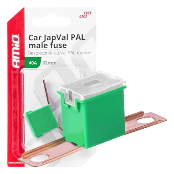 AMiO Pojistky JAPVAL PAL samec 62mm 40A  | 03428
