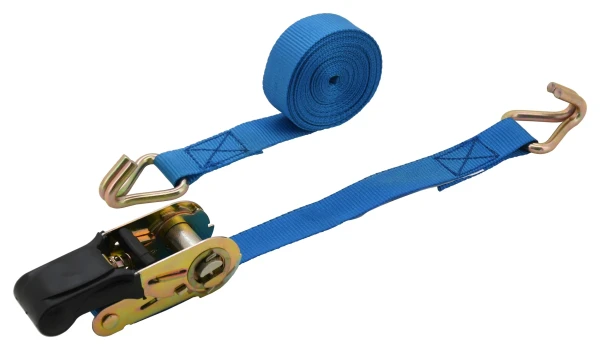 Popruh s ráčnou a háky 350daN 25mm x 5m TÜV/GS 02245