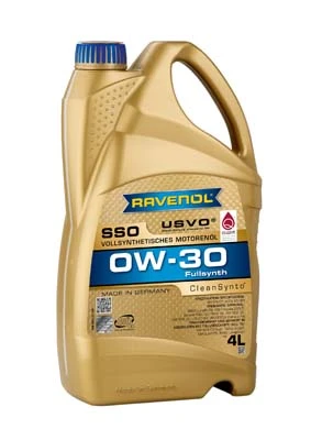 RAVENOL Motorový olej RAVENOL SSO SAE 0W-30 4 l  (1111100-004-01-999)