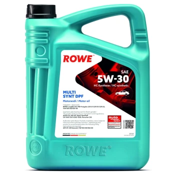 ROWE Motorový olej HIGHTEC MULTI SYNT DPF SAE 5W-30 (20125) 5 l  (20125-0050-99)