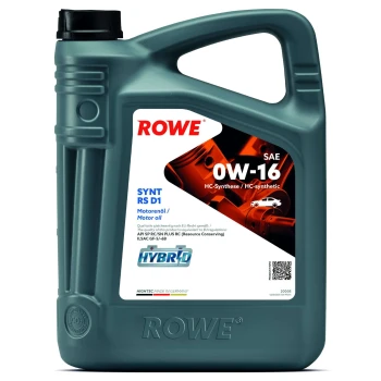 ROWE Motorový olej HIGHTEC SYNT RS D1 SAE 0W-16 (20005) 5 l  (20005-0050-99)