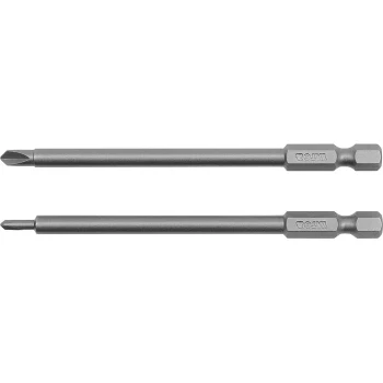 Sada bitů 1/4" 2 ks profil Y L=100 mm #0, #1 YT-0493