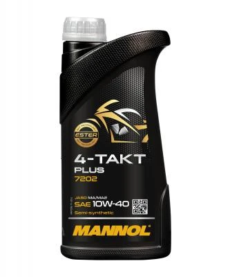 SCT - MANNOL Motorový olej Mannol 4-Takt Plus 10W-40 1 l  (MN7202-1)