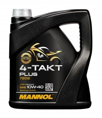 SCT - MANNOL Motorový olej Mannol 4-Takt Plus 10W-40 4 l  (MN7202-4)