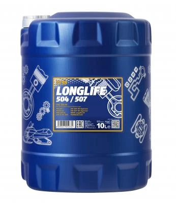 SCT - MANNOL Motorový olej Mannol 7715 Longlife 504/507 5W-30 10 l  (MN7715-10)